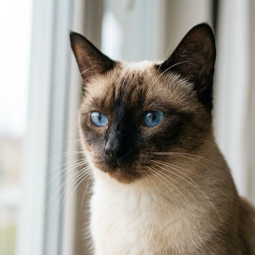 Luna the Siamese